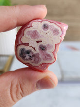 Load image into Gallery viewer, Rhodochrosite Half Polished Free Form #3