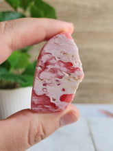 Load image into Gallery viewer, Rhodochrosite Half Polished Free Form #1