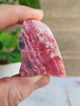 Load image into Gallery viewer, Rhodochrosite Half Polished Free Form #1