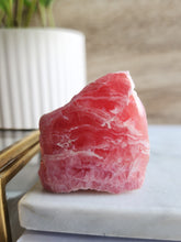 Load image into Gallery viewer, Rhodochrosite Half Polished Free Form #2