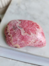 Load image into Gallery viewer, Rhodochrosite Half Polished Free Form #10