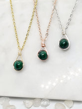 Load image into Gallery viewer, Malachite Necklace - DELICA Collection
