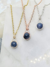 Load image into Gallery viewer, Blue Kyanite Necklace - DELICA Collection