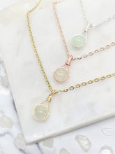 Load image into Gallery viewer, Prehnite Necklace - DELICA Collection