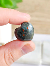 Load image into Gallery viewer, African Bloodstone Heart Mini - 20mm

