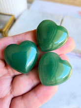 Load image into Gallery viewer, Green Aventurine Heart - 30mm
