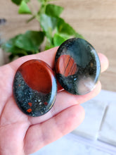 Load image into Gallery viewer, African Bloodstone Thumb Stone - 45mm
