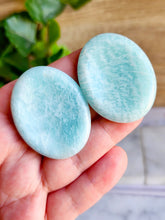 Load image into Gallery viewer, Amazonite Thumb Stone - 45mm
