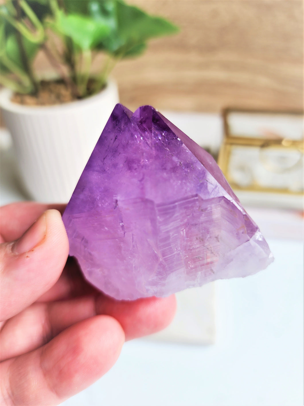 Amethyst Point - Base Cut