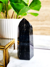 Load image into Gallery viewer, Black Tourmaline Tower - 73mm
