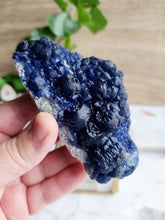 Load image into Gallery viewer, &#39;Blueberry&#39; Fluorite on Quartz #1
