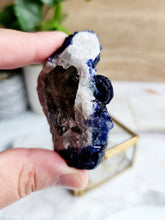 Load image into Gallery viewer, &#39;Blueberry&#39; Fluorite on Quartz #2
