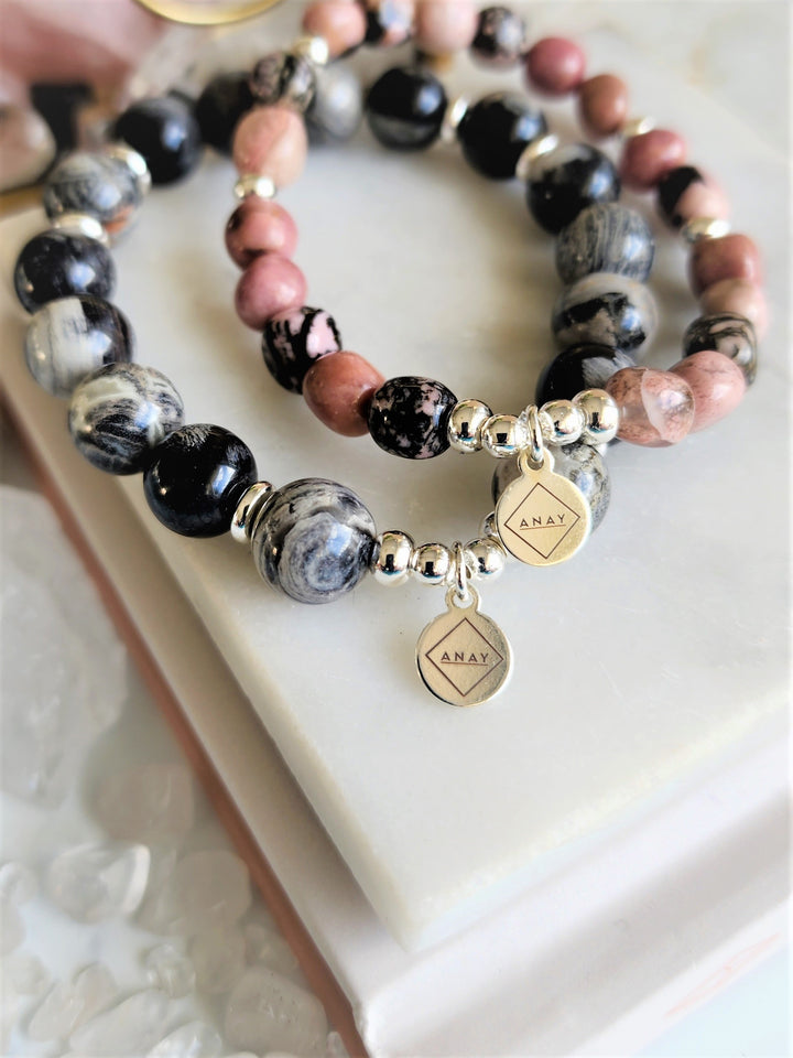 Beautiful hand crafted bracelets using genuine crystals, made in Melbourne