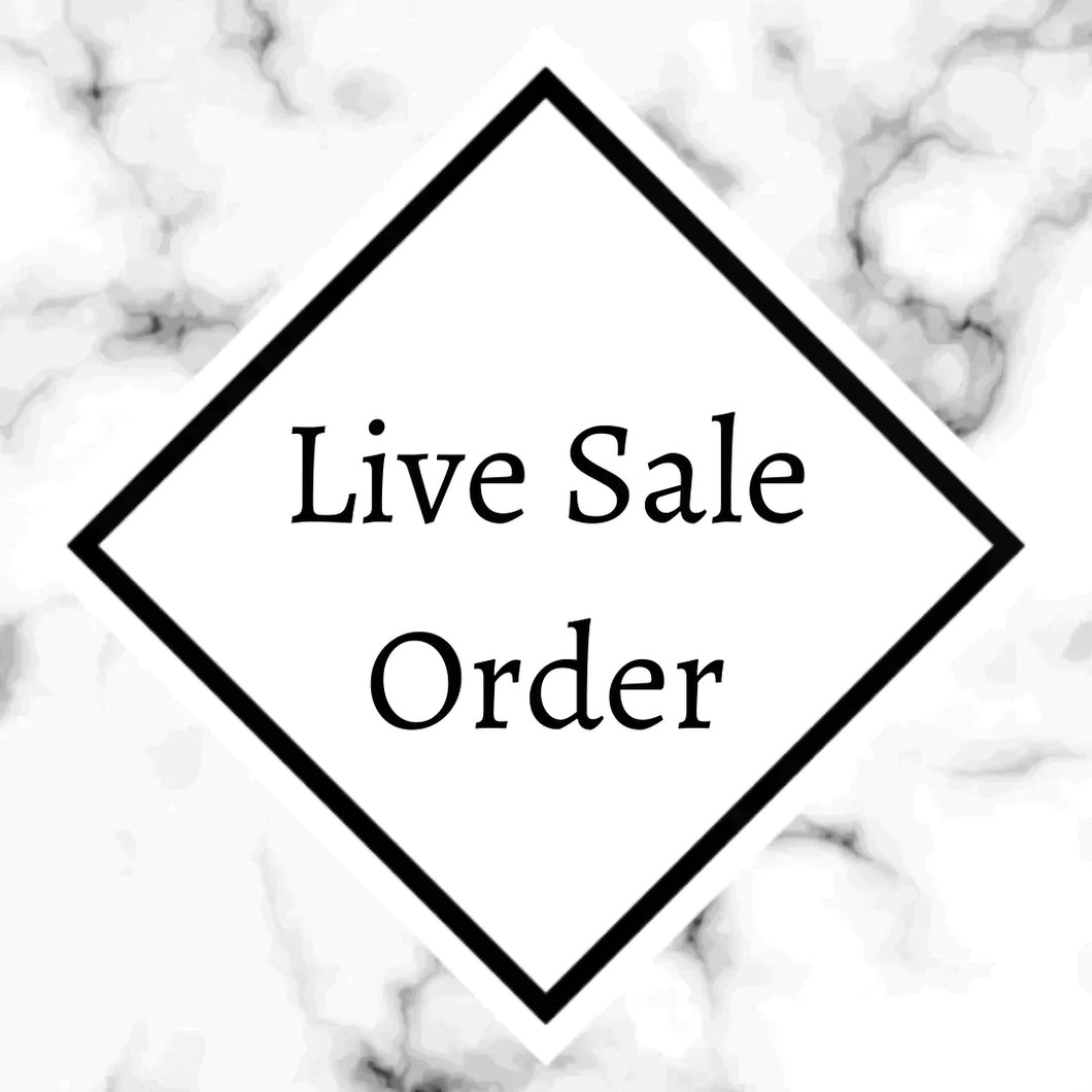 Live Sale Order - #OB24-211a