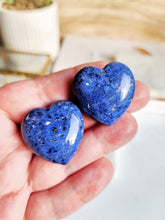 Load image into Gallery viewer, Dumortierite Heart - 30mm
