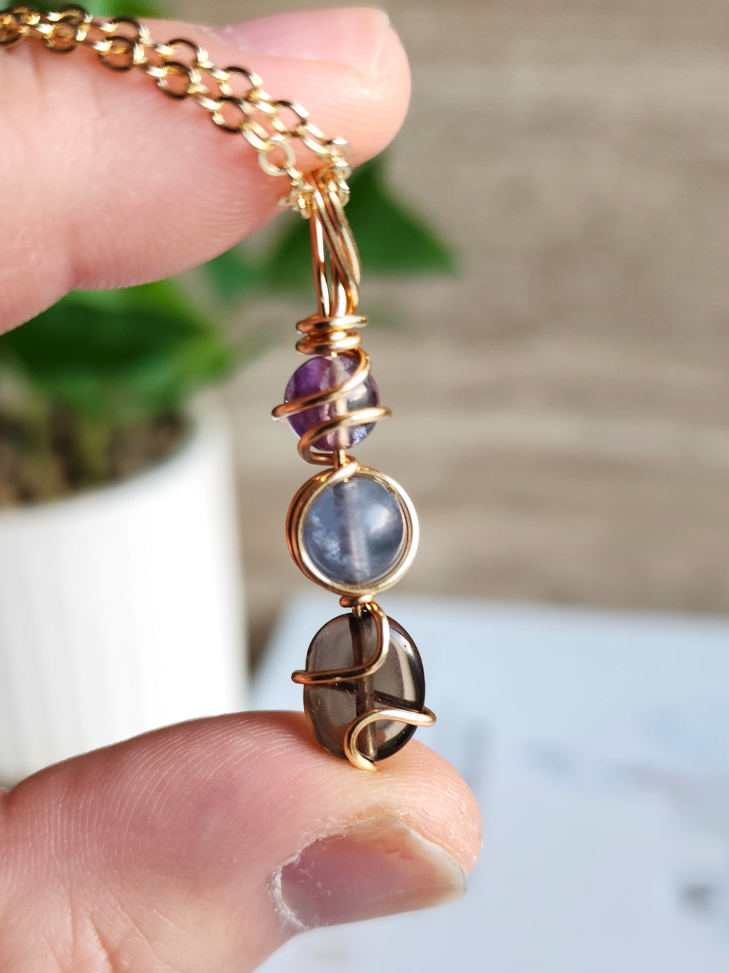 Handcrafted with intention, this design supports you in staying rooted while staying open to insight