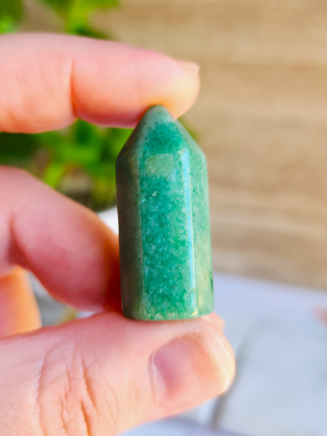 Green Aventurine Tower - Mini - 35mm