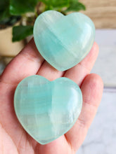 Load image into Gallery viewer, Green Calcite Heart - 45mm
