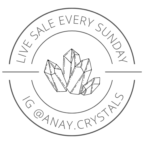 Our Instagram live sales feature the latest stock and are a great way to connect with our beautiful community of crystal lovers