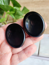 Load image into Gallery viewer, Obsidian Thumb Stone - 45mm
