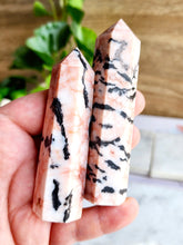 Load image into Gallery viewer, Pink Zebra Stone Tower
