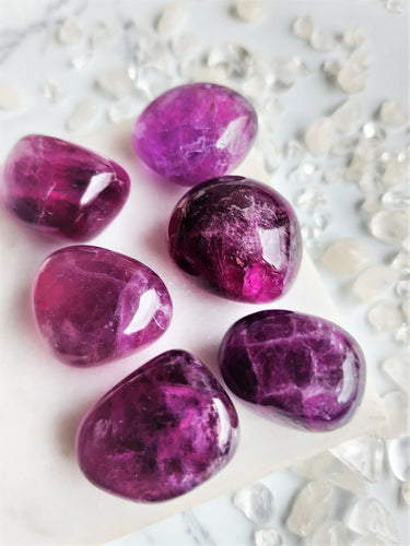 Purple fluorite is a stone of protection and purification, known for its ability to cleanse and stabilize your energy. It is also believed to promote spiritual growth and help individuals access higher levels of consciousness