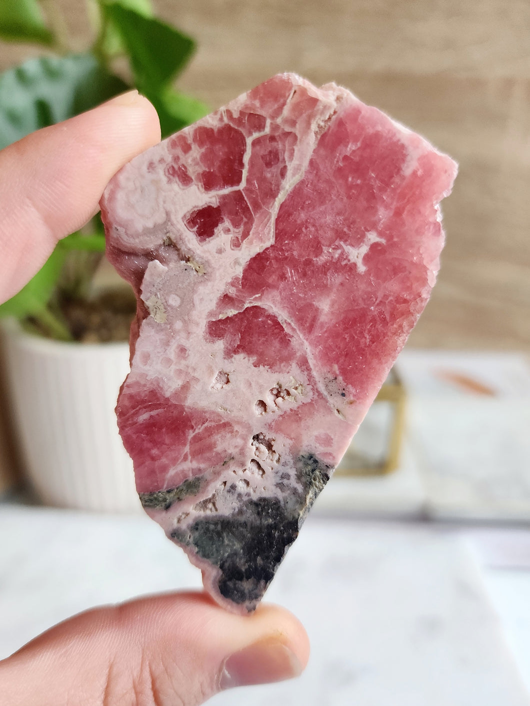 Rhodochrosite Slice #2