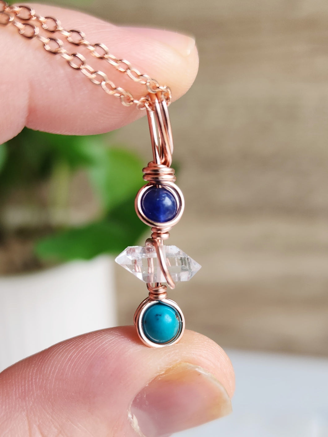 Quiet Mind - Rose Gold 18 Inch length