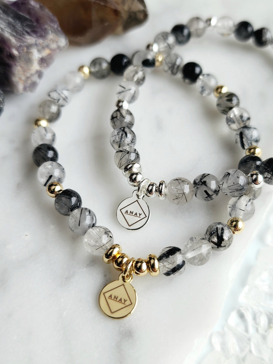 Black Tourmaline is your go-to for protection, absorbing and transmuting negative energy so it doesn’t stick to you. It also promotes emotional stability, helping you feel more centred and in control.