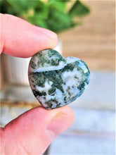 Load image into Gallery viewer, Tree Agate Heart - 25mm
