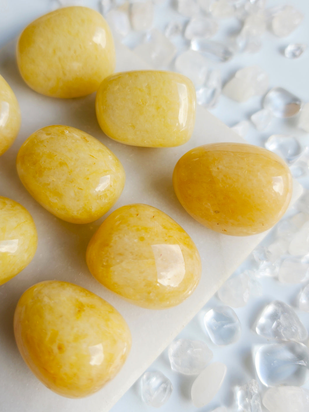 Yellow Aventurine is a spiritual gem known for its ability to bring positivity, abundance, and good luck into your life while dispelling negativity and anxiety, making it an excellent choice for those seeking inner strength and personal growth