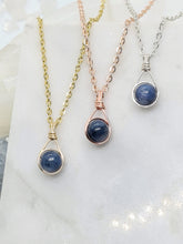 Load image into Gallery viewer, Blue Kyanite Necklace - DELICA Collection
