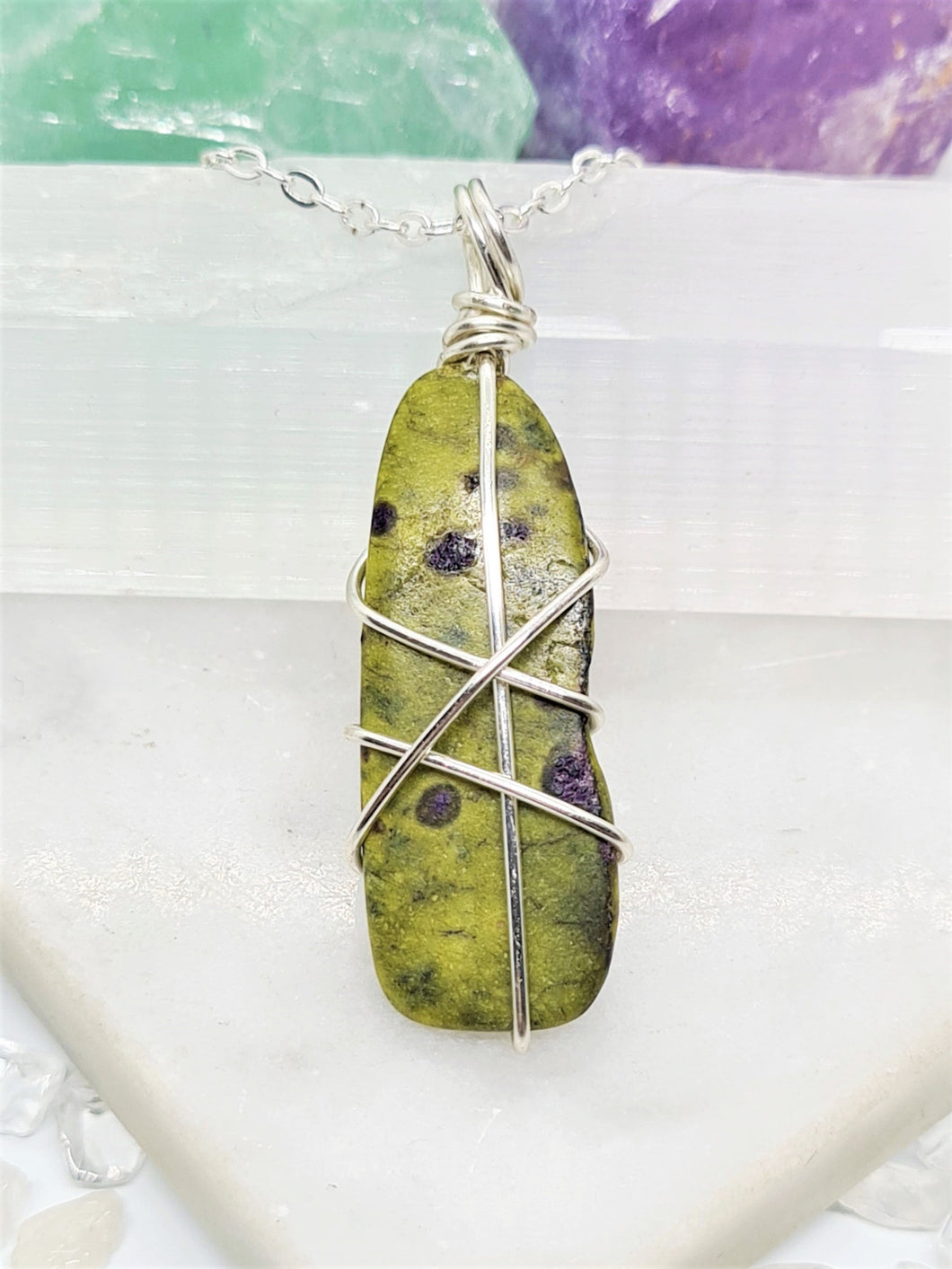 Atlantasite keeps you grounded with its soothing energy and helps you through times of stress, doubt and anxiety. 