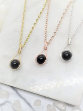 Load image into Gallery viewer, Black Tourmaline Necklace - DELICA Collection
