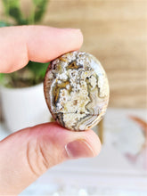Load image into Gallery viewer, Crazy Lace Agate Palm Stone - Small
