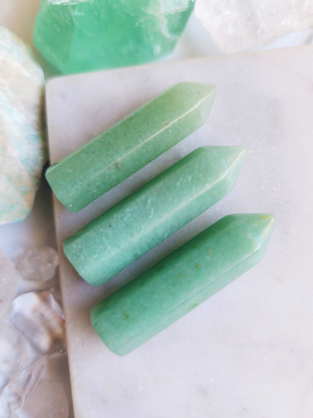 Green Aventurine Tower - Mini - 40mm