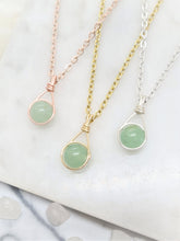 Load image into Gallery viewer, Green Aventurine Necklace - DELICA Collection
