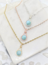 Load image into Gallery viewer, Larimar Necklace - DELICA Collection
