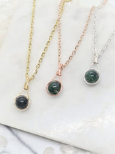Load image into Gallery viewer, Moss Agate Necklace - DELICA Collection
