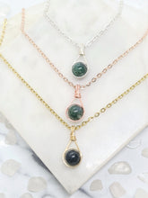 Load image into Gallery viewer, Moss Agate Necklace - DELICA Collection
