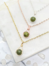 Load image into Gallery viewer, Nephrite Jade Necklace - DELICA Collection
