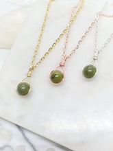 Load image into Gallery viewer, Nephrite Jade Necklace - DELICA Collection
