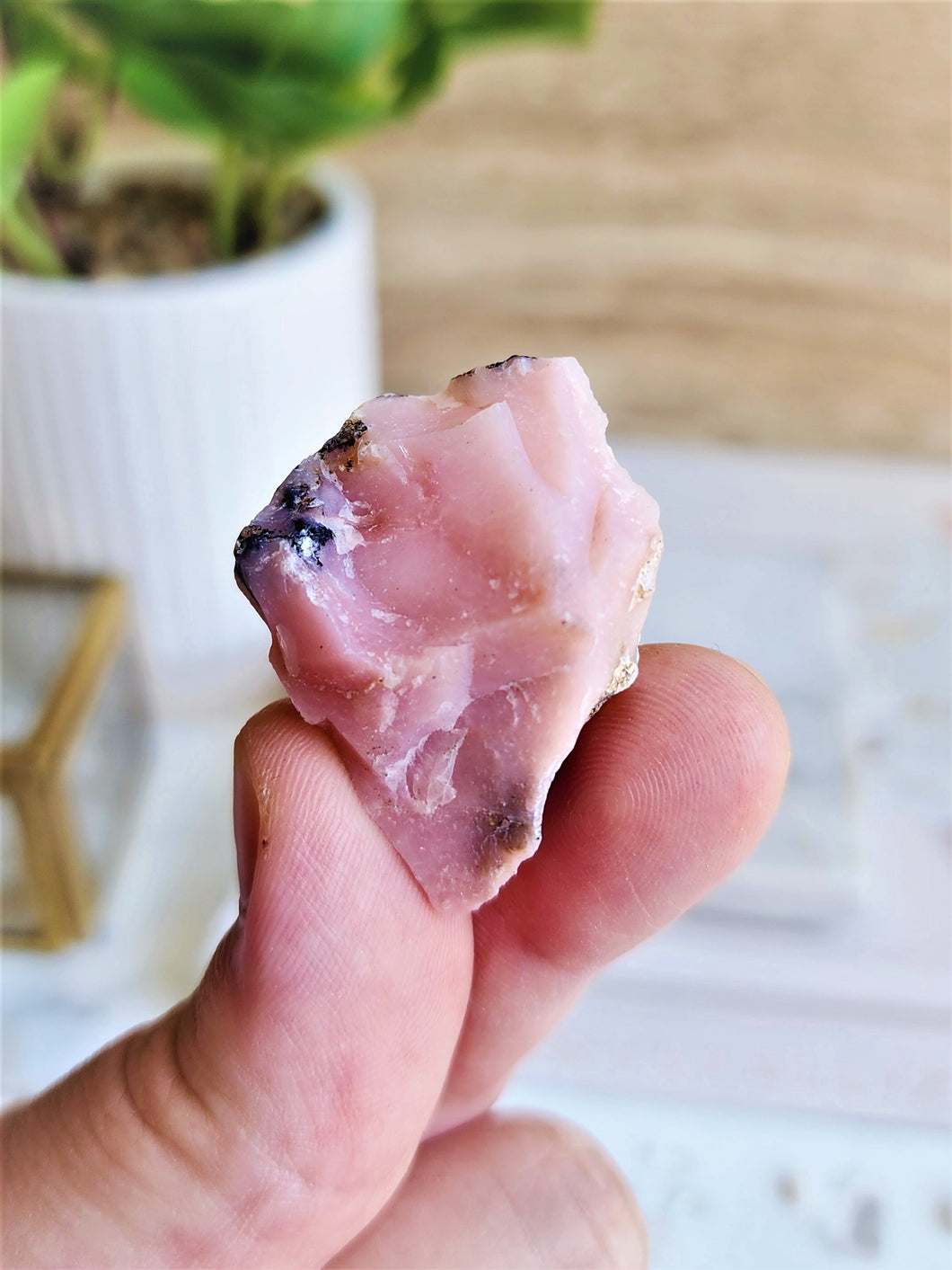 Full of loving, gentle energy, Pink Opal supports your journey of self love and acceptance