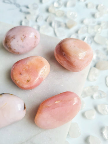 A soothing stone full of loving energy, Pink opal promotes patience, kindness, and acceptance. Let Pink Opal keep you calm in times of stress and help you see things from others perspectives
