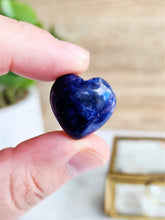 Load image into Gallery viewer, Sodalite Heart Mini - 20mm
