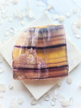 Load image into Gallery viewer, Rainbow Fluorite Slab #1
